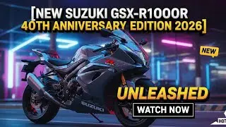 New 2026 Suzuki GSX-R1000R 40th Anniversary Edition  Ultimate Superbike Review Specs, Power & Design