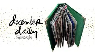 DECEMBER DAILY 2023 CHATTY FLIPTHROUGH!!! - Ali Edwards - Traci Reed - Colorcast Designs