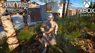 A chair, A bottle of Wine, and an Old Lady, Junkyard Simulator XSX P7