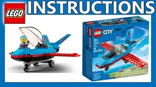 LEGO Instructions | Stunt Plane | 60323 | LEGO City 2022
