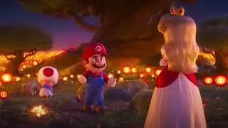 super mario movie hell valley sky trees sighting