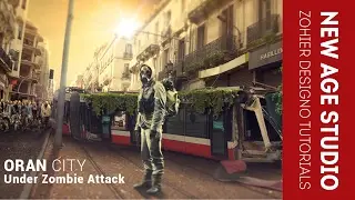 Photoshop Cc Tutorial I Zombie Apocalyptic Scene I 2017