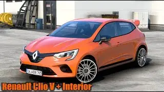 Renault Clio V v1.57.x - ATS Mods | Stunning City Car Mod Upgrade