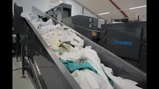 Soiled Side Sorting of the Future: Robot, RFID, X-ray, Automatic Sorting