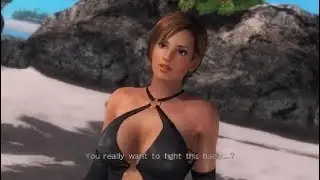 Dead Or Alive 5:Leon vs. Lisa On Zack Island
