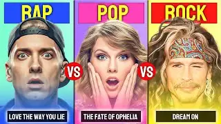 Save One Song 🎶 POP vs RAP vs ROCK | The Ultimate Music Battle! 2025