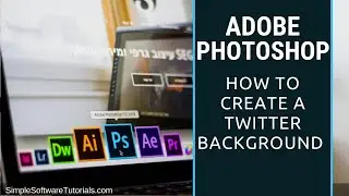 How to Create a Twitter Background in Photoshop