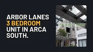 3BR ARBOR LANES IN ARCA SOUTH