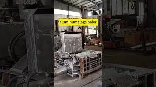 Aluminum Steel Slags Baler Waste Metal Recycling Press