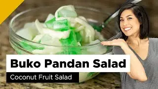 Buko Pandan Salad (Filipino Dessert)