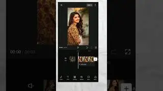 How To Add Lens Blur Effect In Capcut||#bharateditz #shorts