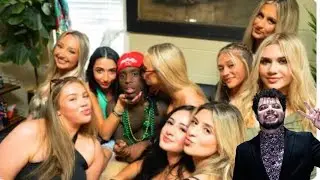 Joining A College Frat House For 24 Hours! React kai cenat