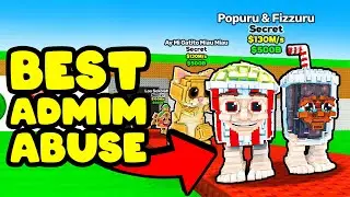 The BEST Admin Abuse of My Career 🤯 | Roblox Steal A Brainrot