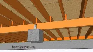 Three-Dimensional Examples of Wall Framing and Subfloor &ndash; Home Building