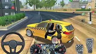 Taxi Simulator 2023: Crazy Client Uber Driving Simulator - Car Game Android Gameplay