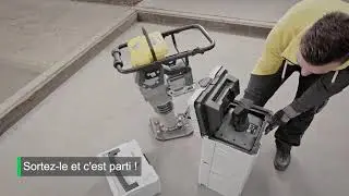 Chargement facile et transport s&ucirc;r - Systainer pour les batteries Wacker Neuson