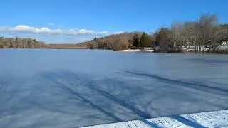 Long Island NY Views is live! Yaphank Lake January 2025