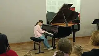 Sonatina in A minor - Benda/ Audition du Conservatoire de Nice. (9y)