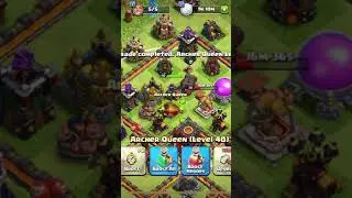 Archer Queen Max Level For TH10!!