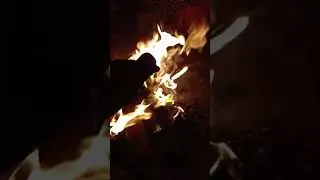 winter & fire 😬! #fire #cold #fire #warm.