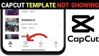 CapCut Template Not Showing Problem Solve || CapCut Template Not Showing 2024