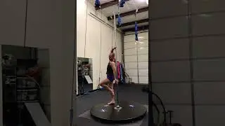 Some Stage Pole fun in class