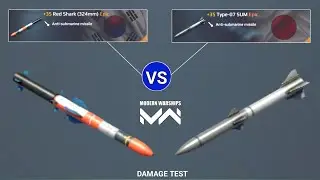 Red Shark (324mm) VS Type-07 SUM | Submarine Missile Test - Modern Warships