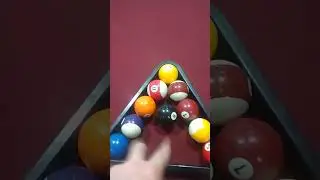 correct way to rack the pool balls in billiards