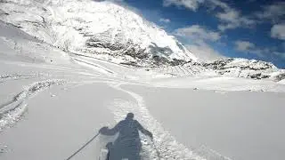 Skiing in Pfelders Plan