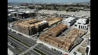 Exclusive: Drone views of new housing development at Alameda Point
