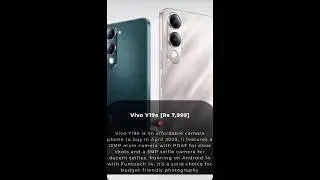 Best Camera Phones Under ₹10,000 (2025)
