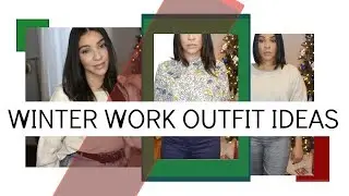 TEACHER WINTER WORK  OUTFIT IDEAS