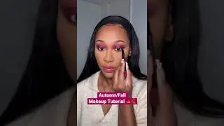 Burgundy Autumnal/Fall Eyeshadow Makeup Tutorial