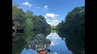 Риболов с каяк на река Велека