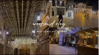 HISTORICAL YANBU |WEEKEND VLOG | SAUDI ARABIA | OLD SOUQ |LIGHTS |CAFE