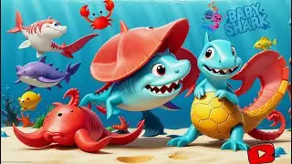 Baby Shark and the Sea Friends: A Colorful Ocean Adventure