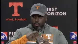 Tim Banks Tennessee defensive coordinator spring practice March 24, 2022