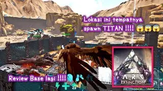 ARK ULTIMATE MOBILE EDITION !!! REVIEW BASE MAP EXTINCTION !!!!