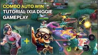 STRONGER COMBO IXIA DIGGIE 100% WIN IN RANKED | GAMEPLAY TOP GLOBAL IXIA NEW BUILD AND EMBLEM 2025