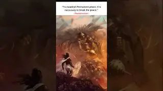 Let us break the peace, to bring Permanent peace 🕊️ #parashuram #vishnu #shorts