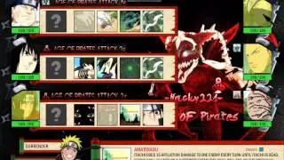 Naruto arena Streak and Level Team(+34)