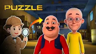 Motu Patlu Puzzle Game 🧩 Episode 1 Detective Shaha 
