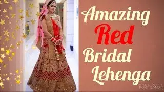 Punjabi red Bridal Lehenga || Lehenga Designs 2018 || Punjabi red Bridal Lehenga choli Designs