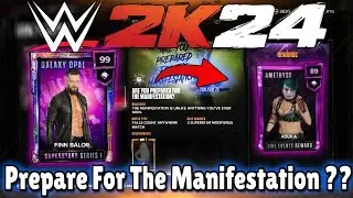 New Amethyst Asuka Live Event & Galaxy Opal Finn Balor !!! WWE 2K24 MyFaction