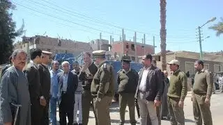 حملة مكبرة لإزالة 1000 متر مربع تعديات على نهر النيل بنجع حمادي