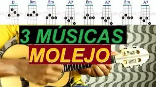 Cifras / Aprenda 3 músicas do Molejo -