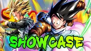 ¡ESTOS PERSONAJES SON LO MAS ROTO QUE VAS A VER! GOKU Y GOHAN DEL MANGA SHOWCASE Dragon Ball Legends