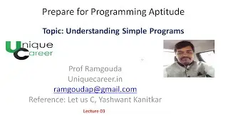 Programming  for Beginners-II