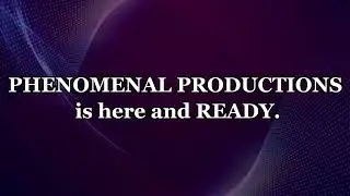 Phenomenal productions brand advert video
