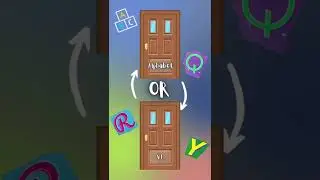 Choose A Door?? Alphabet V1 #reels #alphabet #tryit #game #letters #abcd #pick #choose